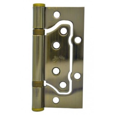 Петля накладная Safita 100х75х2mm 2BB AB бронза