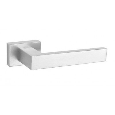 Дверная ручка Tupai Square 2275 RT Хром матовый