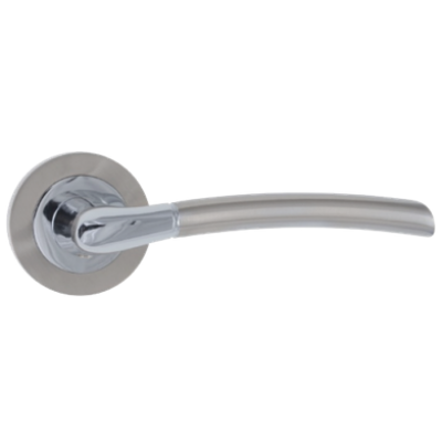 Ручка Siba модель Olimpos A20 колір Нікель матовий-Хром A20 0 22 07