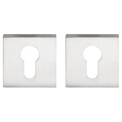 Накладка під циліндр ZOGOMETAL 283-02 KEY хром матовий ZOGOMETAL 283-02 KEY CR