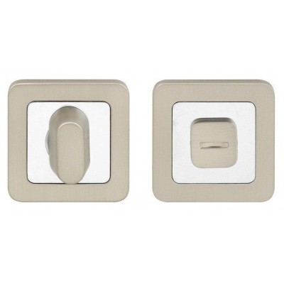 Фіксатор WC R40 Safita MSN / CP сатен / хром WC R40 MSN/CP