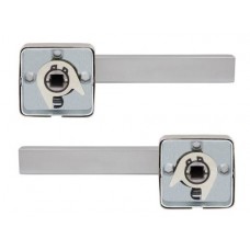 Ручки дверні ROSTEX TORINO H50 mov-mov SQUARE 38-52мм NEREZ MAT