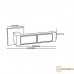 Ручки дверные ORO&ORO White Glass 203-13E MSN Перламутровый никель