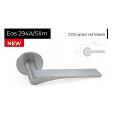 Ручки дверные Forme Eos 294A/Slim C02 хром матовый