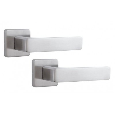Ручки дверные ROSTEX SAVONA H53 mov-mov SQUARE 38-52мм NEREZ MAT