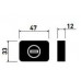Фиксатор WC M&T Minimal 000603 SNi матовый никель