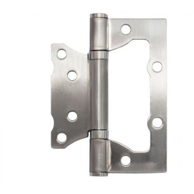 Петля Safita накладні без врізки метелик 100х75х2,5mm 2BB SN Сатин PS10075252BBSN