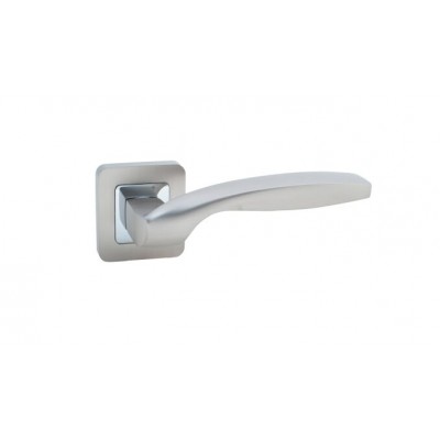 Ручки дверные Rich Art Z6144 - ZR23 MSN CP никель матовый