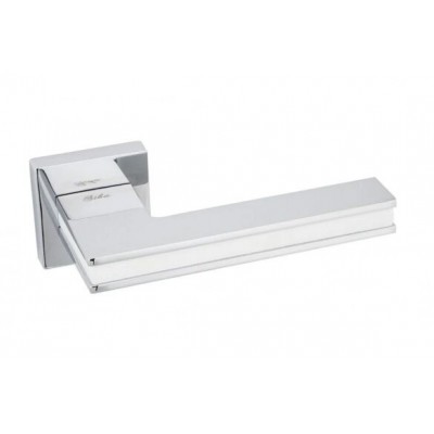 Ручка Siba модель Prizma E06 колір Білий-Хром Блискучий E06-0-10-07