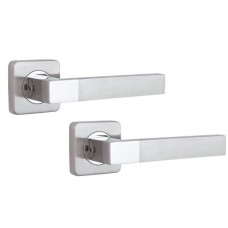 Ручки дверні ROSTEX TORINO H50 mov-mov SQUARE 38-52мм NEREZ MAT