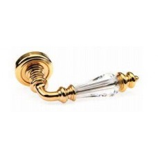 Ручки дверні Fadex Siena Swarovski 472 V O01 золото 24К / кристал Swarovski