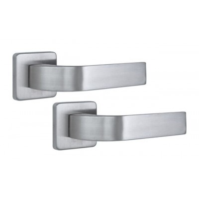 Ручки дверные ROSTEX FORTI H53 mov-mov SQUARE 38-52мм Forti NEREZ MAT