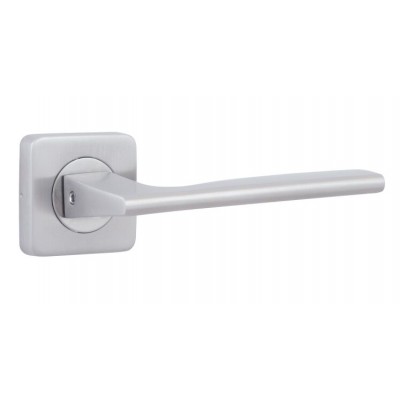 Ручка дверна ROSTEX NOVARA H50 mov SQUARE 38-55мм NEREZ MAT, шток 65мм RST-4073137270