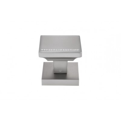 Ручки дверные ORO&ORO Quattro Knob 106KCR-13E MSN Перламутровый никель/кристаллы Swarovski