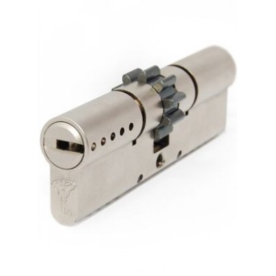 Дверной цилиндр Mul-t-lock Interactive+ 62mm (27x35) Никель-сатин (ключ-ключ) GCW VIP Control