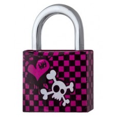 Замок навесной TOKOZ EMO 40 3KEY TK1 M R shackle 22мм 6,2мм