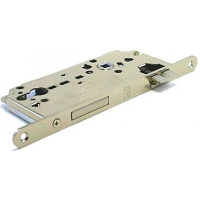 Врізний замок AGB Sicurezza PZ18 Brass (торцева планка 18мм) B00860.50.03