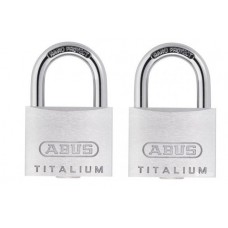Замок навесной ABUS 726TI/40 TWIN B/PL комплект замков (2шт)
