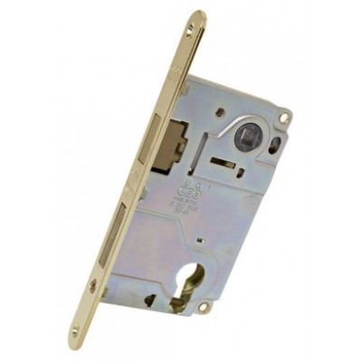 Межкомнатный механизм AGB Centro Focus PZ 85мм латунь B040255003