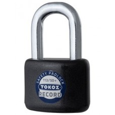 Замок навесной TOKOZ RECORD 113/50+ 6KEY TK4 M R shackle 33мм 9мм