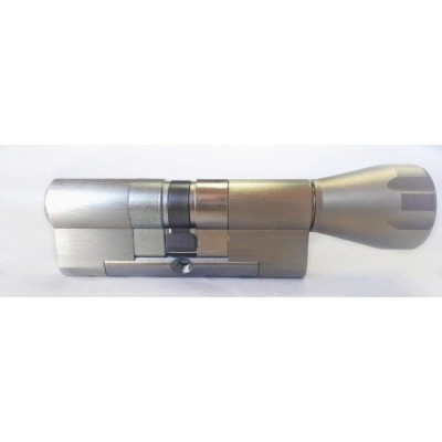 Дверной цилиндр EVVA EPS KZ 62 мм (31/31T) NI никель
