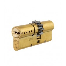 Дверной цилиндр Mul-t-lock ClassicPro 100mm (50x50) Латунь (ключ-ключ) GCW