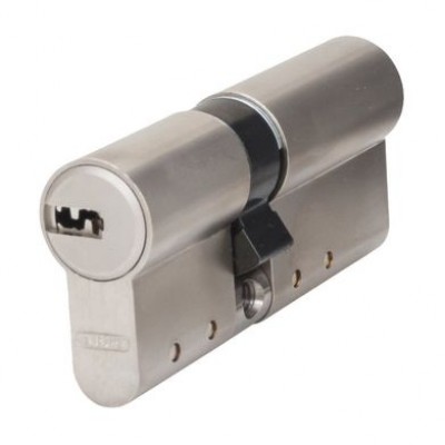 Дверной цилиндр ABUS D15 N 30/30 5K плоский ключ / ключ никель